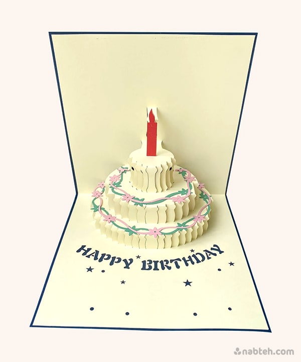 3D Birthday Greeting Card
