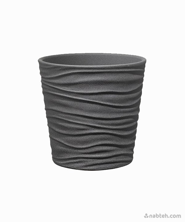 SK Sonora anthracite flower pot cover