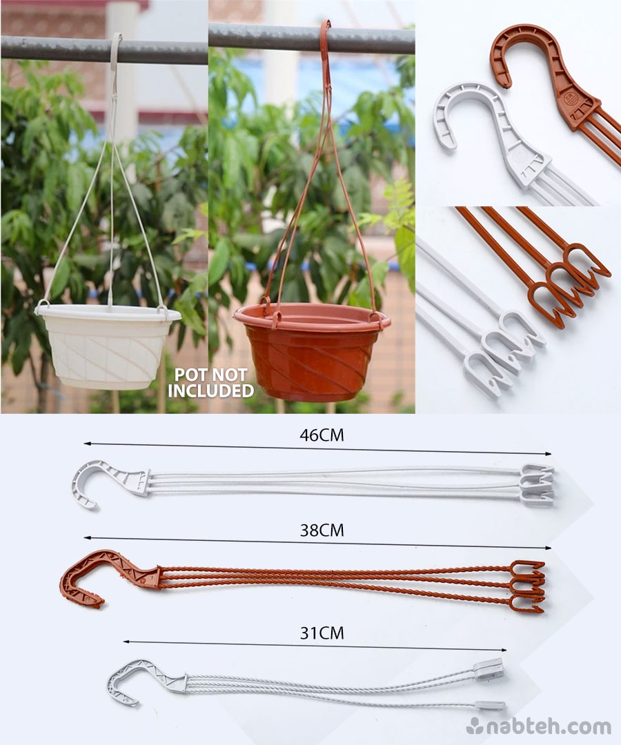 plastic plant hangers for sale Planter Hooks – Nabteh.com